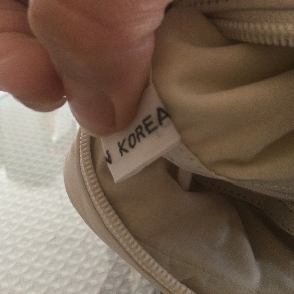 Vintage leather Crossbody red and white - Picture 7 of 9